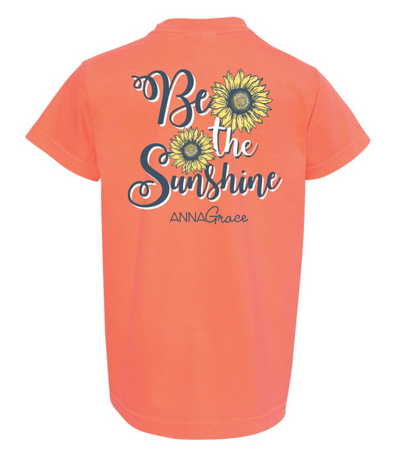 AG555- Be the Sunshine- Neon Red Orange