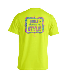 A Smile is Always in Style- Neon Yellow
